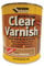 Everbuild – Quick Drying Clear Varnish – Indoor use – Ideal for interior wood – Scratch-resistant – Gloss Finish – 750ml