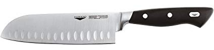 Paderno 18104-18 Coltello Cucina Orientale Alveolato, Lama Forgiata Alveolata