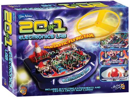 John Adams & Toy Brokers 20 in 1 Electronics Lab