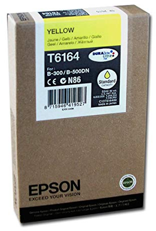Epson T6164 Tintenpatrone, Singlepack, gelb