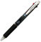 Uni Jetstream Stylo à bille 3 couleurs rouge, encre bleue 0,7 mm, noir (SXE340007.24)
