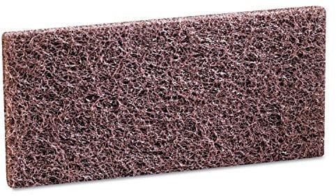 3M Doodlebug Brown Scrub 'N Strip Pad 8541, 4.625 in x 10 in (20 count)