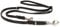 CopcoPet Hundeleine aus Fettleder 3m x 8mm Schwarz – 3-Fach verstellbar, geflochten – Mit Chrombeschlägen – Grifffest, robust – Umhängeleine für kleine Hunde, ideal für Spaziergang, Training