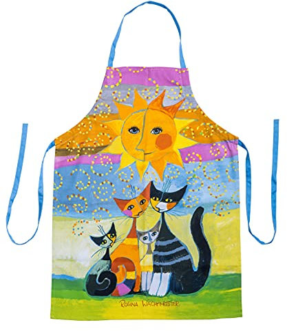Rosina Wachtmeister - Bollywood - Küchenschürze - bedruckt / bunt / Katzen