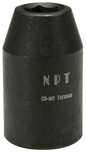 NAPA AIR TOOLS Socket - Shallow Impact - Metric - 1/2 Dr - 12 mm
