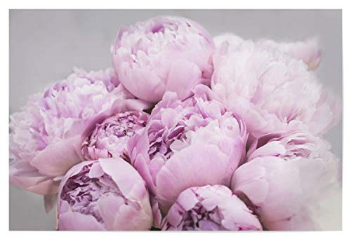 artboxONE Poster 30x20 cm Floral Peony Bouquet hochwertiger Design Kunstdruck - Bild pfingstrosen Blumen pfingstrosen