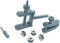 Set 2 Pcs. Quality Knurling Tools for Lathes & Metalworking+ 4 Spare Knurls
