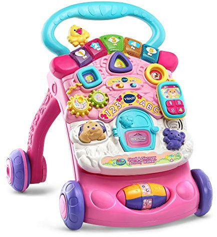 VTech Stroll and Discover Trotteur d'activités Rose