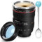 Kaffeebecher mit Kameralinse, lustiges Foto-Objektiv, Edelstahl-Thermobecher, tolles Geschenk für Fotografen, Heimbedarf, Freunde, Schulbelohnungen – Chasing Y