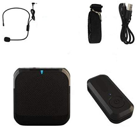 Sprachverstärker Stimmverstärker Megaphon Verstärker, Kabelloses Headset Für Lehrer, Outdoor, Reiseleiter, Unterricht, Vortrag, Speziallautsprecher, Kleiner Mini, Tragbares Taillenmikrofon, Lautsprech