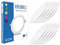 HYBEC - Downlight LED Techo Empotrable 20W, Foco Interior, Driver Incluido, Luz Fría 6500ºK (Pack 10)