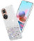Cover per Honor 50 Silicone Rosa, Brillante Custodia Silicone Trasparente Morbida Sottile Elegante Case Leggero Regalo per Donne (Trasparente)