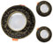 FAZRPIP 3 PCS LED-Einbaustrahler 3 W / 5 W / 7 W Dimmbares Tageslicht Nachrüst-Downlight Retro-Harz-Pfeiler-LED-Deckenleuchte für Flur-Foyer-Dekor-Spots Einbauleuchte