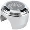 Lenkerthermometer Lenkermontage-Thermometer -20 °C - 50 °C (0 °F - 120 °F) Lenkerthermometer Wetterfestes 1 Zoll 7/8 Zoll Motorrad-Temperaturmessgerät Motorrad-Zubehör (Schwarz)