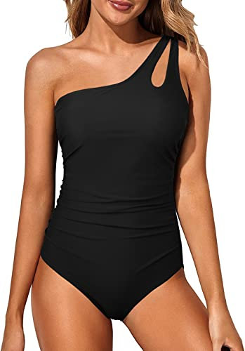 Wantonfy Costume da Bagno Donna Sexy Costume Interi Push Up Costume Intero Piscina Controllo della Pancia