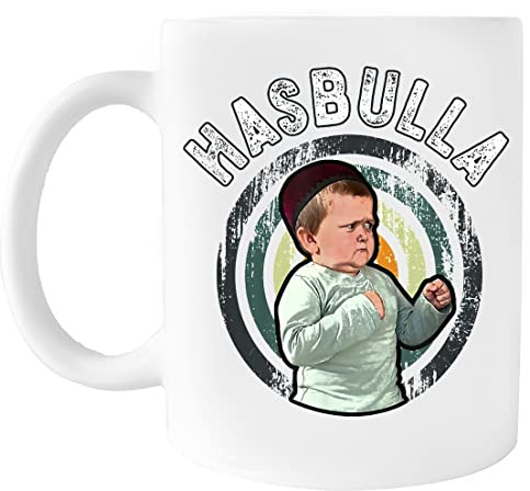 Hasbulla - Funny Hasbulla Hasbullah Smile Umweltfreundlicher Becher Aus Keramik