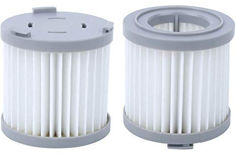 Set di 2 filtri per aspirapolvere, filtro per aspirapolvere, filtro a cartuccia per aspirapolvere a cenere, filtri cilindrici per aspirapolvere per C53T JV51 M52 CJ53 CB100 PD506 Vacuum Cleaner