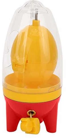 Tragbarer Eierschleuder, Lustig Geformter Eierrührer, Schneebesen Mit Hoher Torsionsrotation, Golden Egg Maker, Mixer, Küchenhelfer Für Die Herstellung von Golden Egg, Eierpudding(ROT)