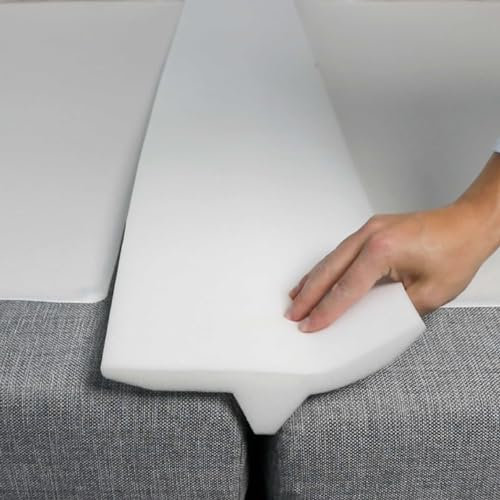 NachtrustOnline Kier Keil - Matratzenkeil Pont dámour - Glatte Flache Liebesbrücke - Die einfache dauerhafte Lösung für die Lücke zwischen Ihren Matratzen - T Teilung 200 cm