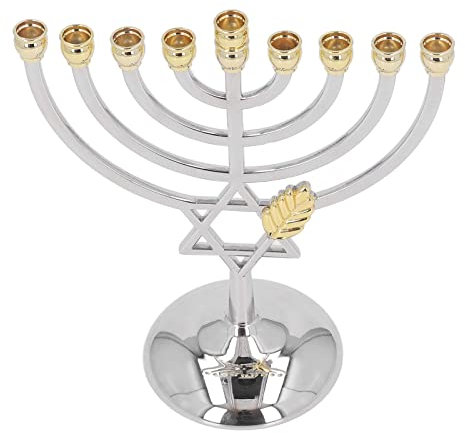 9-Armiger Kerzenhalter, Rostschutz, Exquisiter, Einfacher Metall-Kerzenhalter Heimdekoration