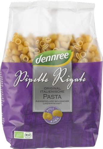 Hartweizen-Vollkorn-Pipette Rigate 12 x 500 g