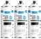 H HANSEL HOME Pintura Spray Base Agua 400ml - Para Muebles, Metal, Plástico y Madera - Ecológica y Sin Olor, Colores Duraderos - Negro Mate, 3 unidades