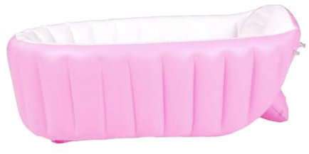 MOLUCKFU Thicken Inflatable Bathtub Faltbare Tragbare Badewanne Für Junge Mädchen Kleinkinder Und Kleinkinder Für Innen Und Außenbereich
