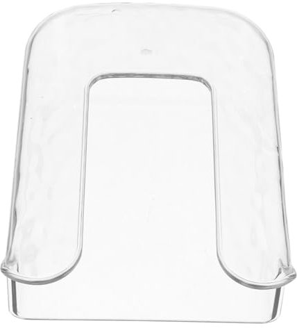 Generisch für Gewebe küchenpapierhalter Tablet-Halterung Wandhalterung Wischtücher wärmer blinken Müll Spender für Wandtücher WC-Aufbewahrungsregal das Haustier Transparent