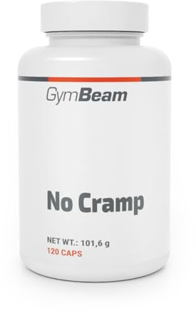 GymBeam No Cramp Coenzym Q10 Komplex mit Vitamin B6, Kalium & Magnesium - Unterstützt Muskelfunktion & Energiestoffwechsel, reduziert Müdigkeit, ideal Für Leistungs- & Freizeitsportler, 120 Kapseln