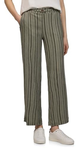 Street One Studio Damen Wide Leg Hose mit Gürteldetail 3818090