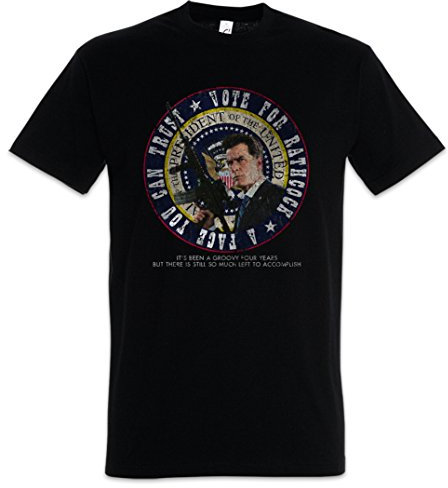 Urban Backwoods Vote for Rathcock Machete Uomo T-Shirt Nero Taglia M