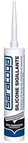 Silicone acetico nero Ral 9005 280 g