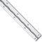 SECOTEC Stangenscharnier 20 x 600 mm , Stahl vernickelt , Klavierband stabile Ausführung , teilbar/schneidbar , 1 Stück