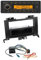 Continental TR7412UB-OR Autoradio BT RDS USB MP3 ohne CD-Laufwerk + 2-DIN Radioblende + Fach schwarz + Quadlock Adapter für VW Crafter (2EC1/2EC2/2EKE/2EKE72EKE2) ab 04/2006 Kombi/Kombi-Hochdach