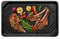 UR-TOPF Keramik-Grill-Platte rechteckig