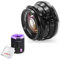 7artisans 35mm f1.2 Ampio diaframma Messa a fuoco manuale Obiettivo principale standard per Canon EOS-M Fotocamera mirrorless con custodia Caden Custodia con sacchetto JYPHOTO