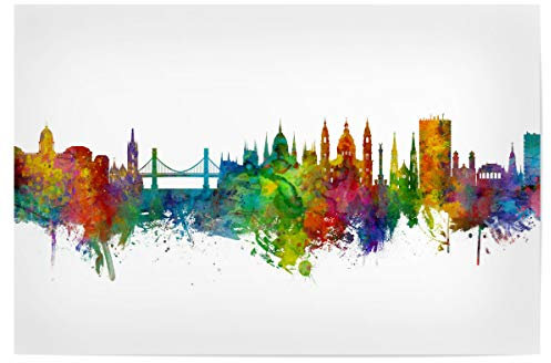 artboxONE Poster 30x20 cm Städte Budapest Hungary Skyline - Bild Budapest Cityscape Hungary