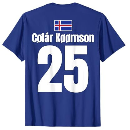 Fußball Mottoparty Island Sauf Trikot Partnerlook Geschenk T-Shirt