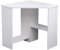 Home Source Computer Desk PC Laptop Table Home Office Study Gaming, White, Corner