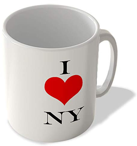 McMug - I Love Ny - New York - Mug, Ceramic, 11fl.oz.