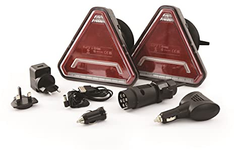 BITS4REASONS SPAREX CONNIX PLUS LIGHTING KIT WIRELESS LED TRAILER MAGNET WIRELESS ECE REG 10, E-APPROVED CE RoHS LAMMA GOLD MEDAL WINNER (INCLUDING NEW ONBOARD DISPLAY SENSOR)
