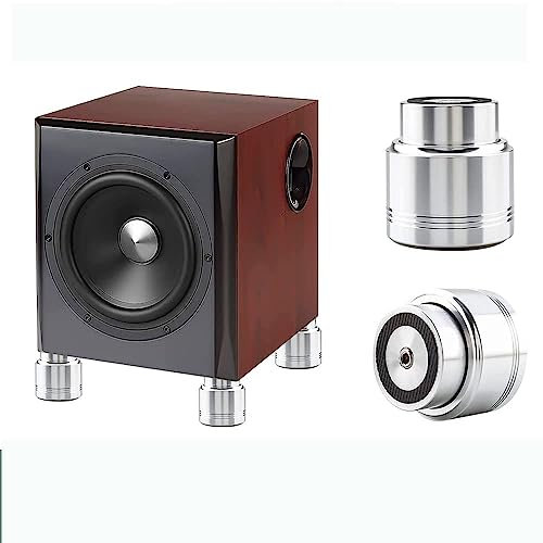 Brollitest 4 pezzi in alluminio ammortizzatore piedi Maglev isolamento HiFi audio ammortizzatore piede altoparlante supporto (4842)