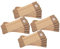 vhbw 20x Filtres turbo compatible avec Makita BO5021, BO5020, BO4900VJ, BO6030 ponceuse, ponceuse orbitale - Lot de sacs d'aspiration en papier