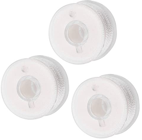 Haofy PVA Mesh for Carp Fishing, 3Pcs Water Soluble PVA White Bait Line Funnel System 20M Fishing String Tape Tool Accessory