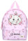 Kindergarten-Rucksack Disney Aristocats Katze - Personalisiert mit Name - Kleiner Rucksack Mädchen - Freizeitrucksack Kinder 2 Fächer
