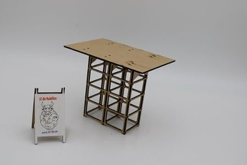 AT-BA Modellbau 220135 Slotcar Brücke Pfeiler passend für Slotcar Brücke 220084