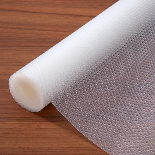 Schubladenmatte Küche Antirutschmatte Küche Matte für Schubladen Waschbar Nicht Klebende Eva Schubladenauskleidung Kühlschrankmatten für Regale Schrank Transparent 30 * 300cm