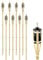 Set 8/12 Pezzi Torcia Grande Da Giardino In Bambù XXL Olio Contenitore In Metallo 90/120/150 Cm Lampada Candela Con Stoppino Fiaccola Torcie Esterno Feste Eventi - 8 Pezzi 150 Cm