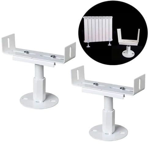 Pieds De Radiateur Traditionnels Pour Radiateur Hauteur Réglable Base En Acier Support De Sol Supports De Radiateur À Colonnes Pour Raditeurs Colonnes