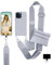 VooDirop Mobile Phone Lanyard with Bag - Clip and Go Phone Strap for Hanging, Removable Cord and Purse Case for iPhone 15 Pro Max